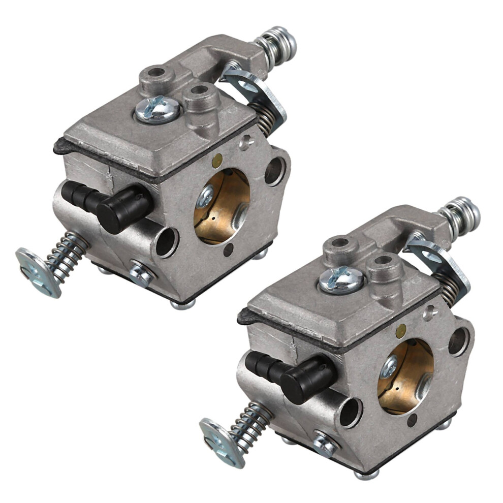 2X Carburetor Carb For 021 023 025 Ms210 Ms230 Ms250 Chainsaw Walbro Wt 286, Silver 6032112102659