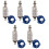 5X Solenoid Electric Solenoid Type Push / Pull 10 mm  12 V 2.1 Kg Force 1