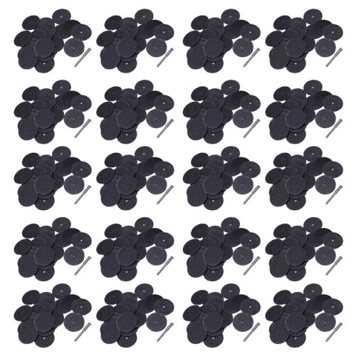 500 Pcs Blades Cutting Disc Set 32mm with Arbor for  Rotary Tool