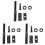 3X Scooter Parts for  MAX G30 Pull Ring Screw Hex Stud Hardware Screw Tool Accessories Assembly 1