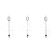 3PCS 150mm Stainless Steel Float Tank Liquid Water Level Sensor 220V