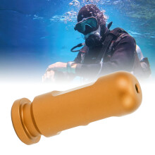 Equalizzatore per orecchie da snorkeling e apnea, in lega di alluminio, strumento di allenamento sott'acqua