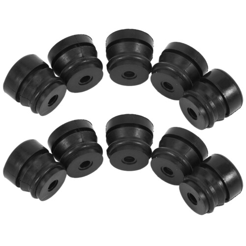 10 Pièces AV BUFFER SHOCK MOUNTING Daper Annular Buffer pour TronçOnneuse Chinoise 4500/5200/5800