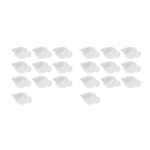 20 Pcs Silicone Mold Cup Dispenser,  Measuring Cup,Modulation Tools for DIY Epoxy Resin