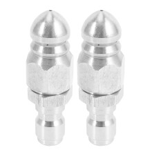 2X 1/4 Cal 5000 PSI Dysza do Kanalizacji Dysza Spustowa Dysza WężA Jetter do 1/4 Myjki CiśNieniowej SzybkozłąCze