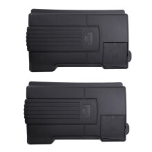 2X Engine Battery Dustproof Negative Electrode Waterproof Protective Cover for Octavia 5E (A7) L 2018 16