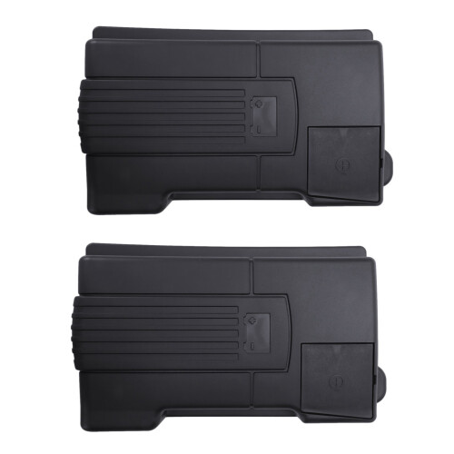 2X Engine Battery Dustproof Negative Electrode Waterproof Protective Cover for  Octavia 5E (A7)  L 2018 16