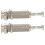 20PCS Guitar Pickup Endpin Output Jack Nickel Strap Lock Chrome 1