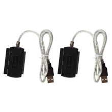 2X New USB 2.0 to IDE  S-ATA/2.5/3.5 Adapter Cable (Adapter Cable)