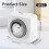 Indoor Mechanical Outlet Timer, 3Prong Timer for Electrical Outlets Indoor with 2 Outlets, 24 Hour US Plug Light Timer 7