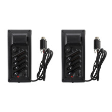 2X Komplettet EQ Pre-Amp und Tonabnehmer fuer Akustik-Gitarre 7545R