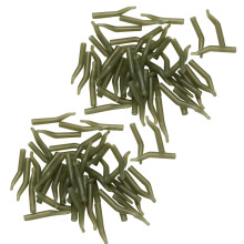 100Pcs/Lot Carp Fishing Hook Sleeve Hair Rig Aligner Soft Anti Fishing Kickers / Aligners Accessories