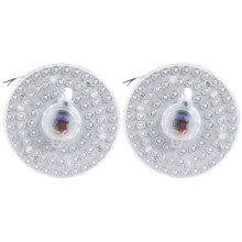 2X Plafoniera Un Led Modulo Sorgente Luminosa 36W Rotonda Ad Alta Luminosità Illuminazione Plafoniera per Interni Bianco Freddo