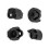 Kit di Ammortizzatori per Auto RC per ARRMA 6s 1/7 1/8 Modelli Accessori per Auto RC Nero 2