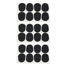 24 Pezzi Nero Alto / Sassofono Tenore Bocchino per Sax Patches Pad Cuscini --- 0,8 mm