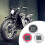 Waterproof Autoadesivo Orologio Digitale Universale Per Moto Auto Nero 10