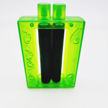 Magic Money Maker 2 Pieces Transparent Green Prop for Money Vanish and Switch Close Up Tricks
