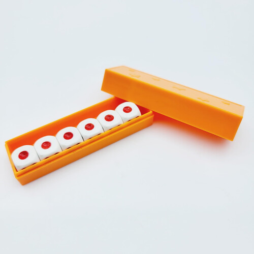 Magic Dice Set 6 Piece Prediction Trick Props for Magicians with Consistent Performance