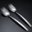 1Pc Alloy Spoon Fork Kitchen Utensil Durable Stainless Steel Flatware 6