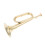 strumento musicale per bambini principianti, tromba in oro 7