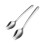 1Pc Alloy Spoon Fork Kitchen Utensil Durable Stainless Steel Flatware 11