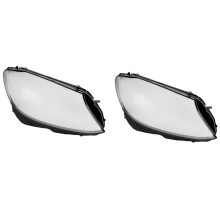 2X Faro Anteriore Lampada Frontale Faro Copriobiettivo Paralume Un Conchiglia per W205 C180 C200 C260L C280 2015-2017 Destra