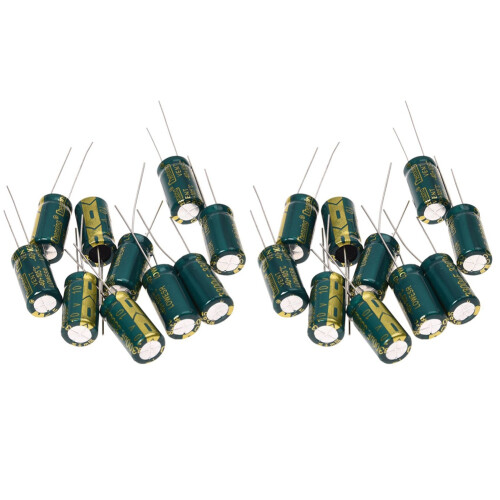 20Pcs 10V 3300UF Motherboard Electrolytic Capacitor Radial