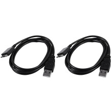 2X USB Data Charger Cable for Walkman MP3 Player