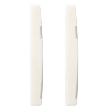 2X Folk Saddle Bridge Bone Bone Guitar Saddle