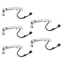 5X Auto Chrom Außen Türgriff für Rogue 2010 2011 2012 2013 80640-Ca012 80640Ca012 80645-Ca000 80645Ca000