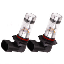 4X 9005 HB3 6000K 100W 2323 LED Projector Fog Driving Light Bulbs White