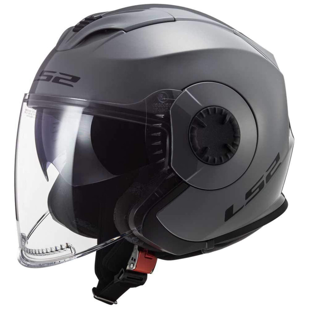 Ls2 Motorcycle Helmets - Open Faced - Of570 Verso -Twin Visor - Xxs 6934432854877
