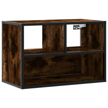 Industrieel design wand-tv-meubel 60 x 31 x 39,5 cm grote opbergruimte