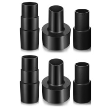 6 Stück Universal-Vakuumschlauch-Adapter Nass-Trocken-Vakuumwandler-Reduzieraufsätze für Staubsauger