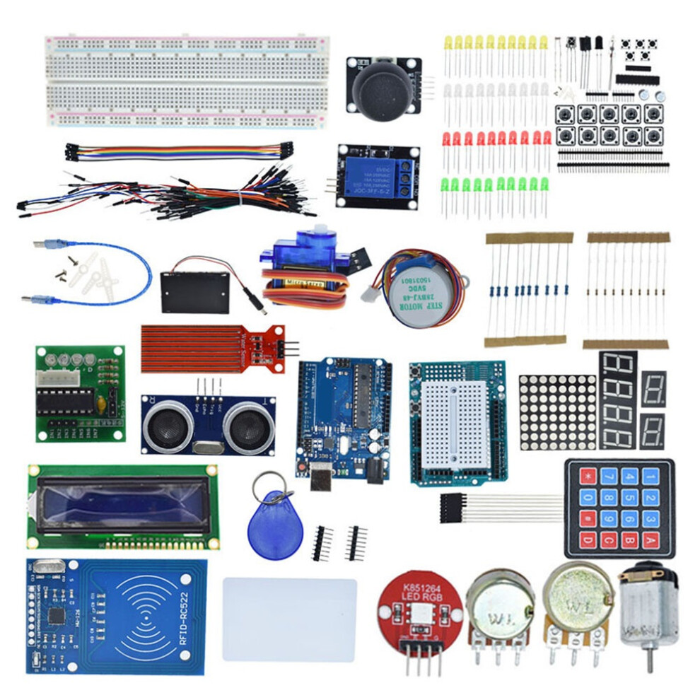 Photos - Other for Repair Kit for R3 - R3 Breadboard and Holder Step Motor / Servo /1602 LCD / Jumper Wire/ R3