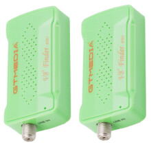 2X GTMEDIA Satelliten Sucher DVB-S2 V8 Finder BT03 Satfinder Unterstützt Android Ios System und für HD 1080P