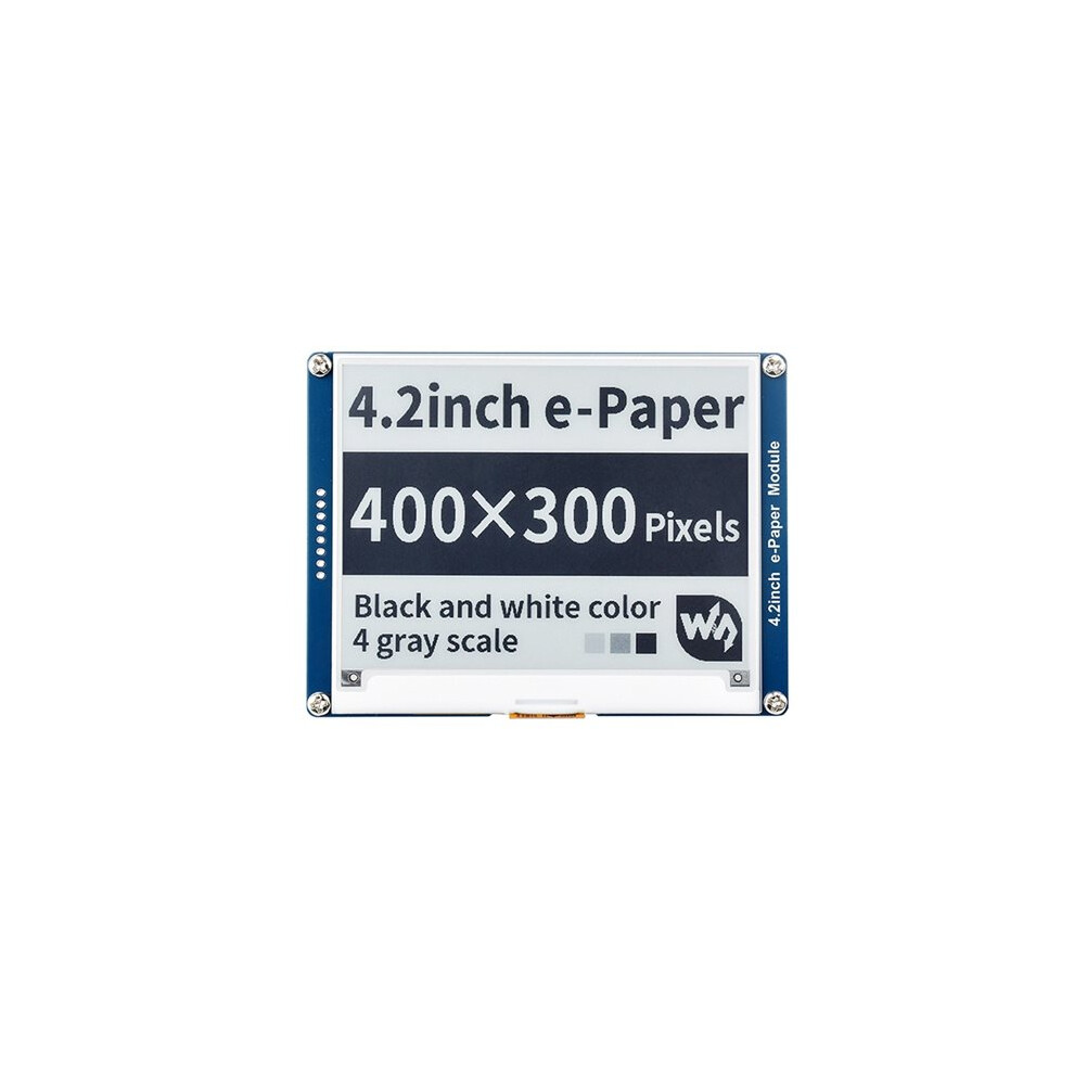 Waveshare 4.2 Inch For Raspberry Pi 4 E-Ink Display Module E-Ink Display With Spi Interface For Nucleo Stm32 Black/White 4711480792663