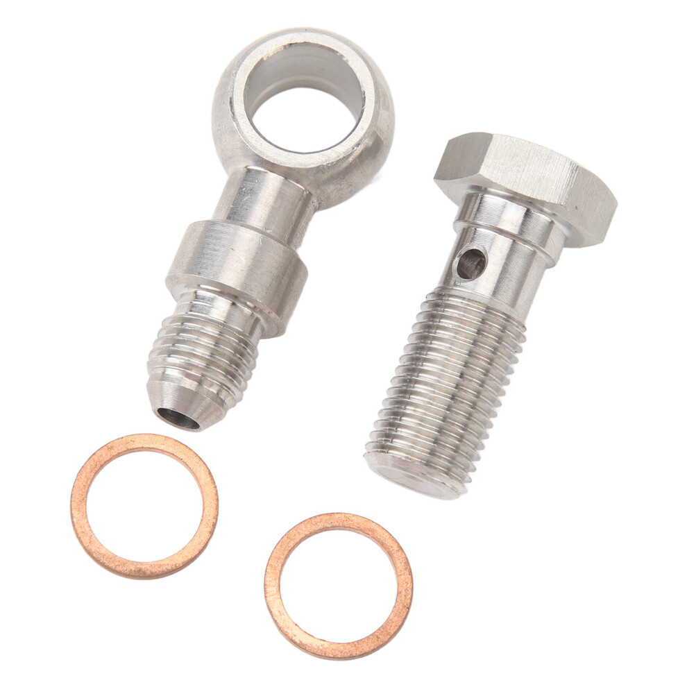 High Load Stainless Steel Turbo Oil Feed Banjo Kit 4An To M12x1.25mm 7691388735467