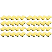 80 PCS Esponja de Limpieza para Vajilla de Cocina, Baño, Lavado de Autos, Esponja
