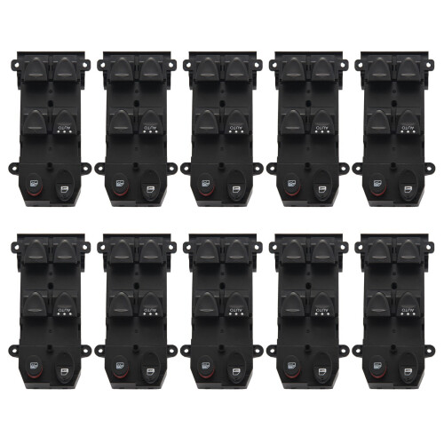 10X Power Window Master  Replace for   1.3 1.8 2.0 2006-2011 Front Left Driver Side Power Control