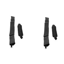 4 x Portes de Voiture Sangles de Limitation Portes Unilatérales Butoir Ceintures de Limiteur pour CJ YJ TJ JK JKU JL 1996-2018
