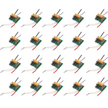 20X CzęśCi PłYtki Obwodu Drukowanego, Ochrona Litowo-Jonowa do Akumulatora Zapasowego PCB Li-Ion 18V PłYtka z UkłAdem Scalonym PCB do