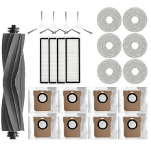 For  L10S Ultra/ L10S Pro Robot Vacuum Cleaner Robot Parts Dust Bag Hepa Filter Mop Pad Accessories