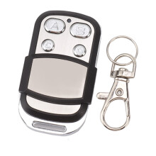 Wireless 4-Button Door Remote Control, 100m Range, Built-in Battery