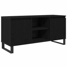 Mobile TV - HELLOSHOP26 - 104x35x50 cm - Legno ingegnerizzato - 2 porte - Fissaggio anti-ribaltamento