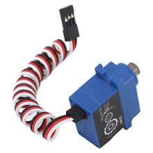 7kg Aluminumlegierung Digitalservo für 1/18 RC-Auto, Blau, 23x13x25,8mm