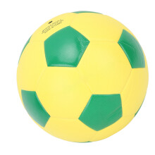 Größe 5 Wasserdichter PU-Fußball für Kinder und Erwachsene, Gelb-Grün, Training und Spiel