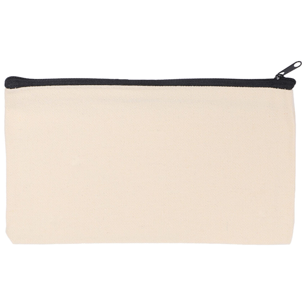 36Pcs Canvas Zipper Bag Pencil Case Cosmetic Bag Blank Bag DIY  Bag Cosmetic Bag Cosmetic Bag DIY  School
