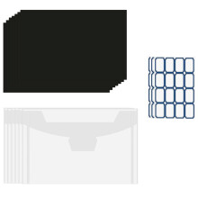 40 Pcs Die Storage Pockets and Magnet, 0.5mm Thickness Magnetic Sheets for Die Storage, Die Storage Envelopes