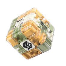Large 3D Labyrinth Cube Puzzle Toy for Adults and Teens, Educational Maze Ball Brain Game